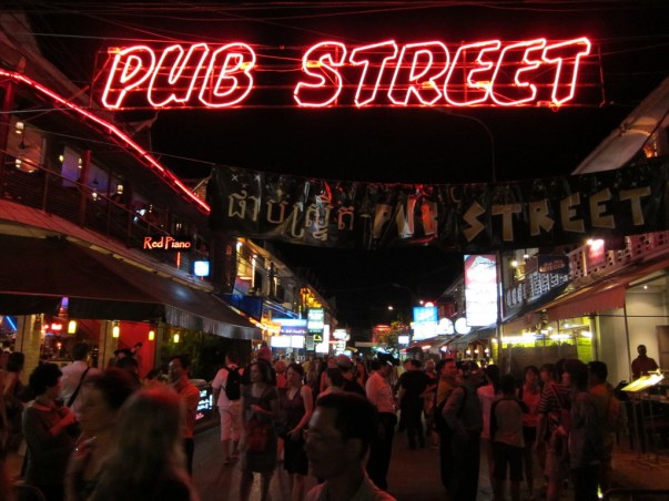 Pub Street, Siem Reap, Cambodia