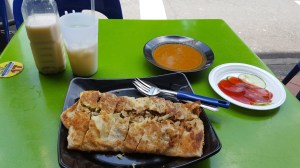 Murtabak, Singapore, Haji Lane, Muslim food, Indian food, Zam Zam