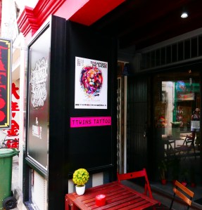 Art, Shopping, Haji Lane, Singapore, Tattoo