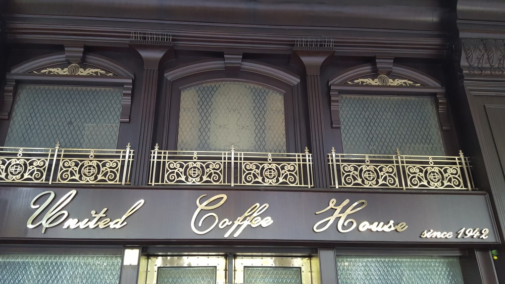 United Coffee House, New Delhi, India, Connaught Place, Food, Drinks